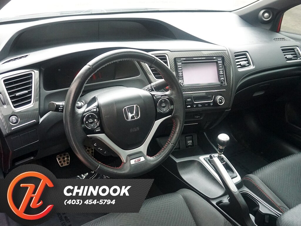 Pre Owned 2013 Honda Civic Si W Heated Seats Bluetooth Navigation Fwd Sedan